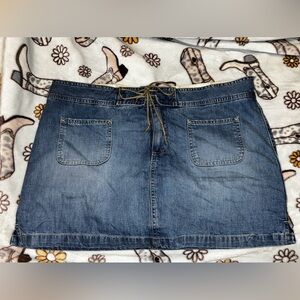 Vintage Old Navy Dark Blue Mini Skort
